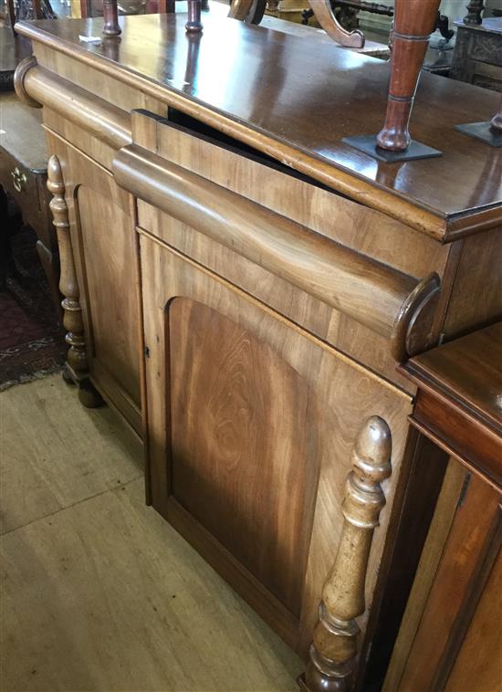 19th century mahogany dwarf bookcase